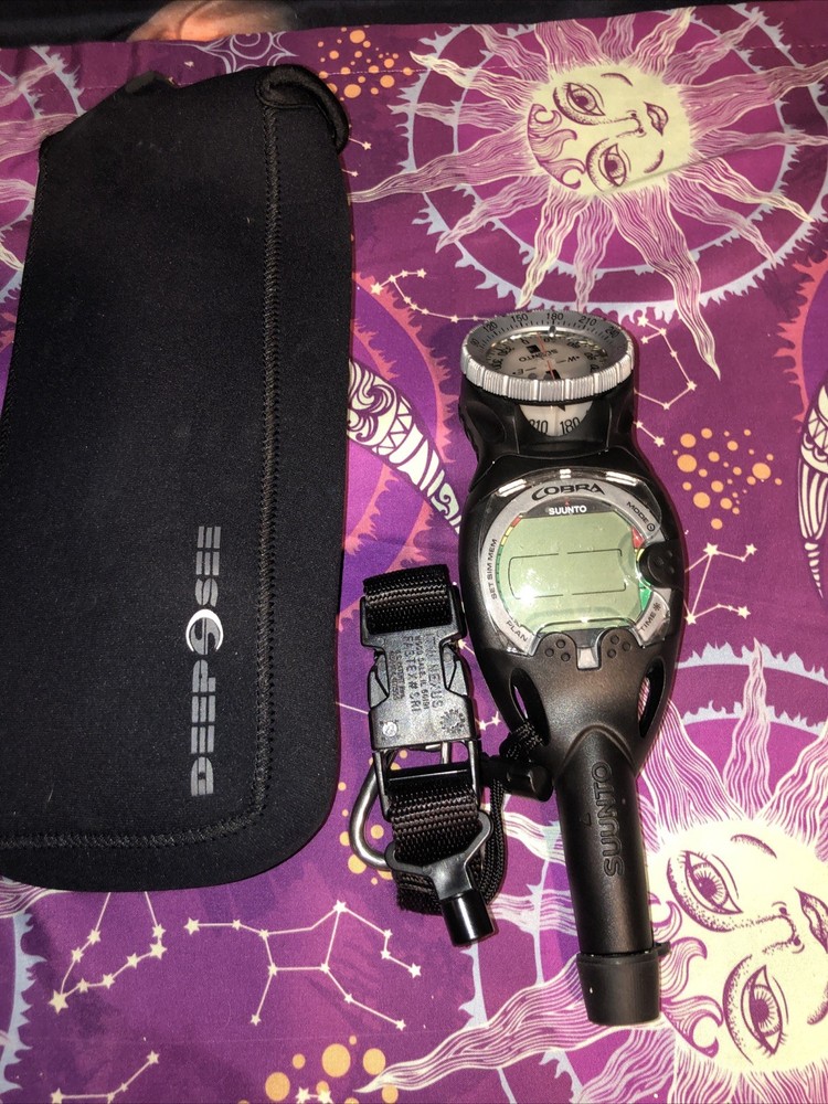 Suunto Cobra Dive Computer with Air Integration & Compass W/ Bag