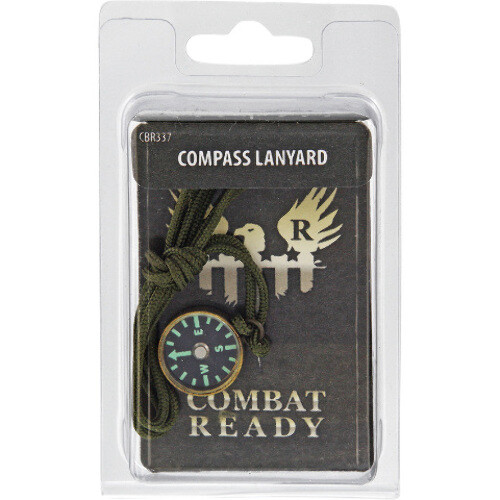 Combat Ready Compass New Compass with Neck Lanyard J20
