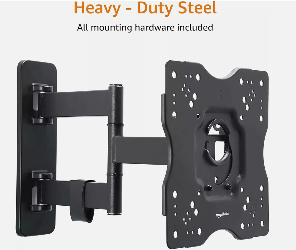 Versatile Wall Mount for 26-55" TVs - Full Motion, Easy Install