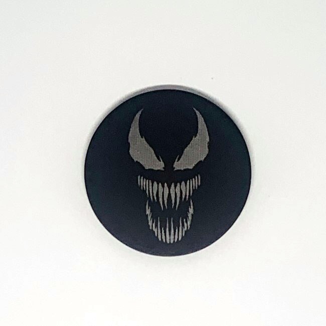 Venom Marvel Golf Ball Marker + Switchblade Divot Tool Novelty Laser