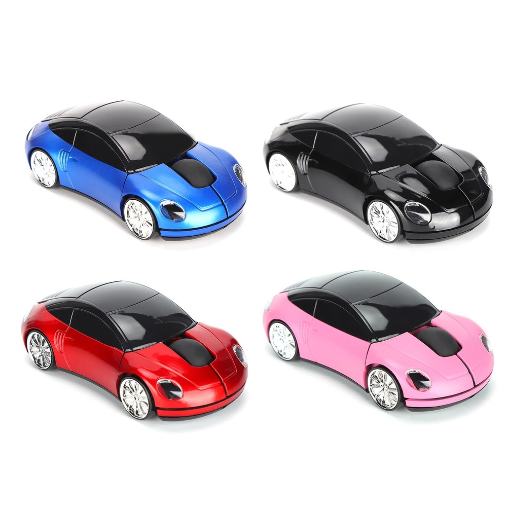 Computer Mouse Laptop Mouse Smart CarShaped Portable 2.4G Cordless Mouse with US