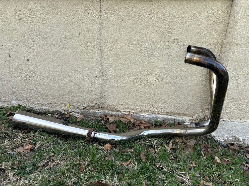 1978 Honda CB400A 2 Into 1 Exhaust Pipe