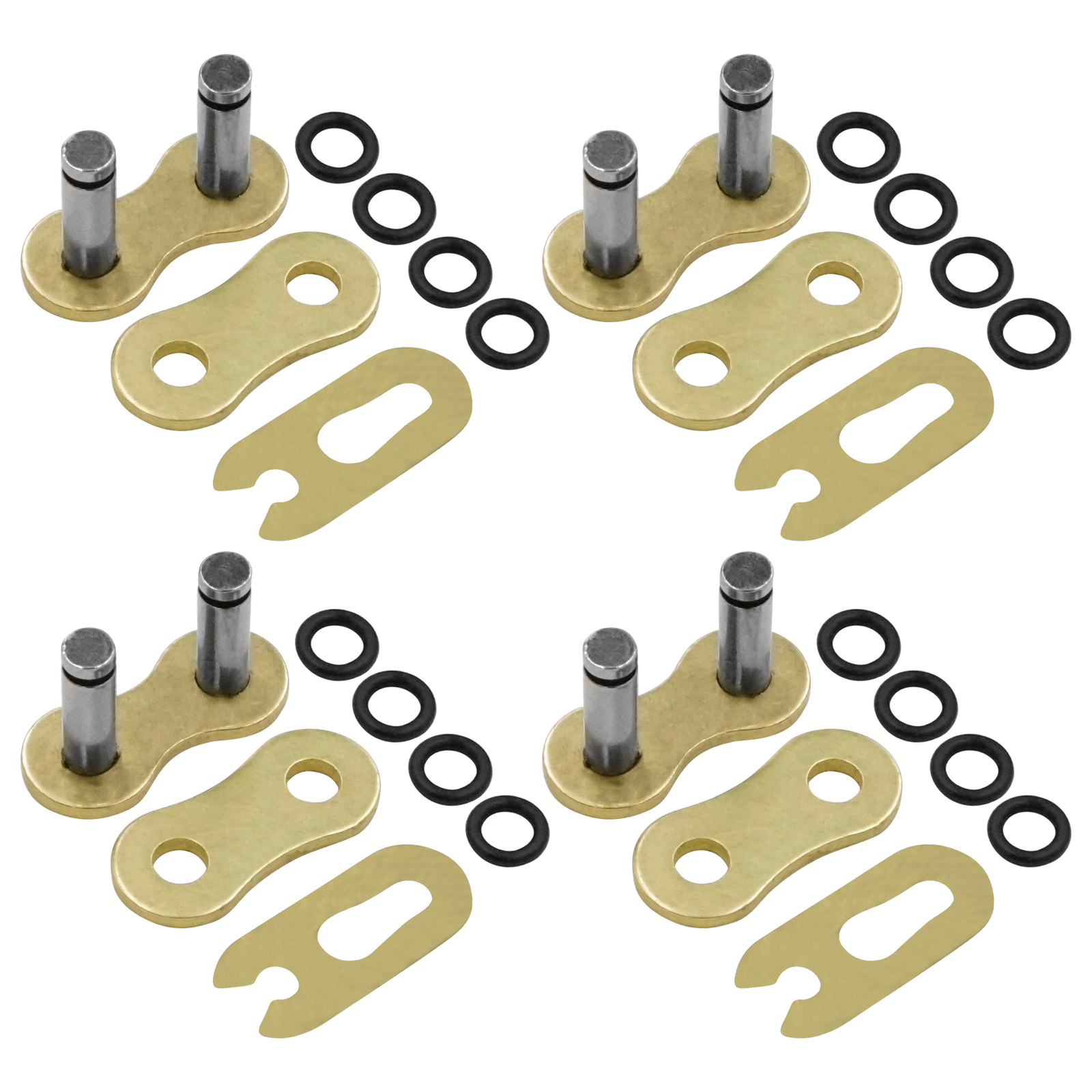 520 Chain Master Link with O Ring For Motorcycle Bike ATV Connecting Link Gold