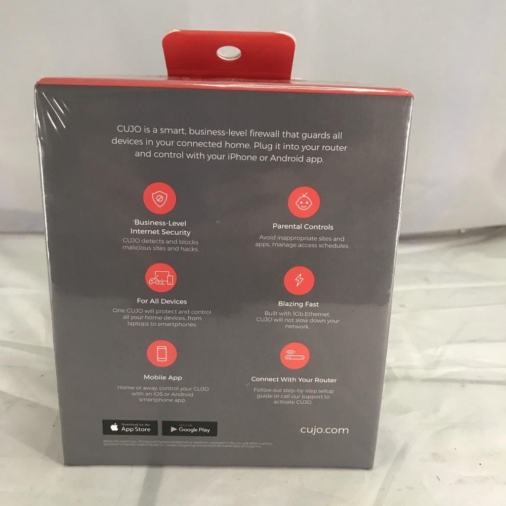 CUJO A0001 Smart Firewall Network Router - Sealed Box