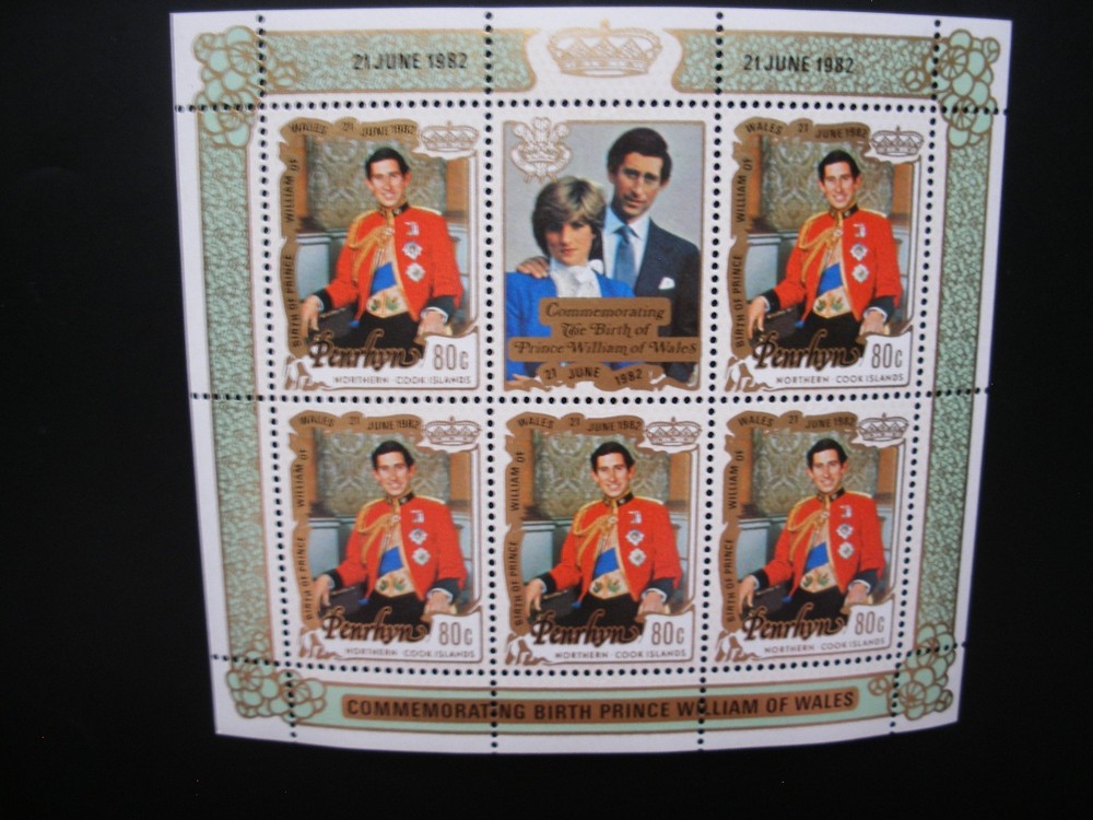 Cook Islands 1982- Six Different Mini Sheets MNH, Extra Fine