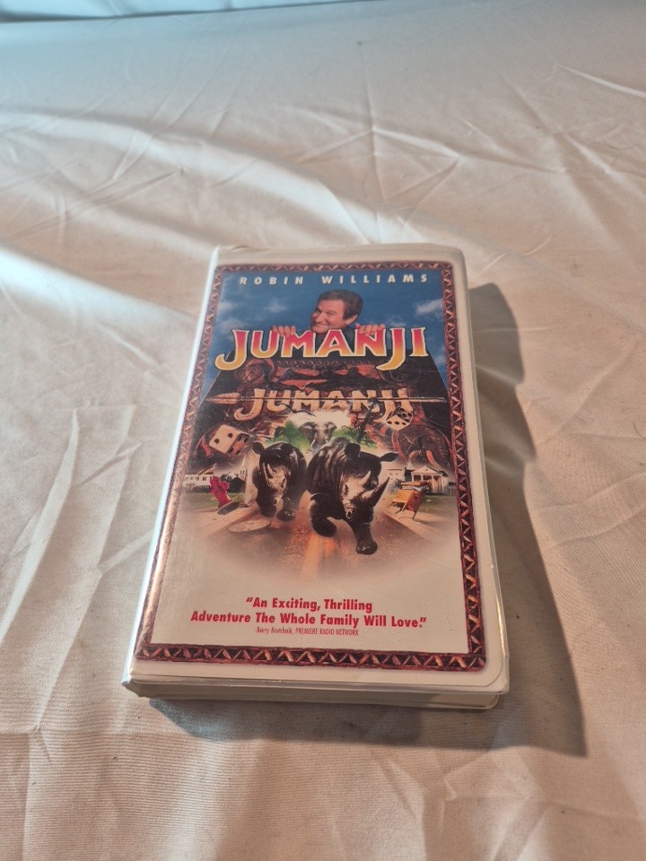 Jumanji (VHS, 1996, Closed Captioned) Clamshell