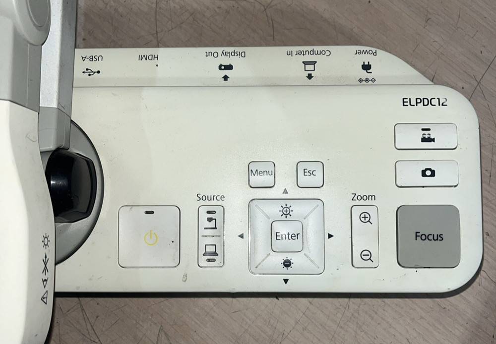 EPSON ELPDC12 DOCUMENT CAMERA