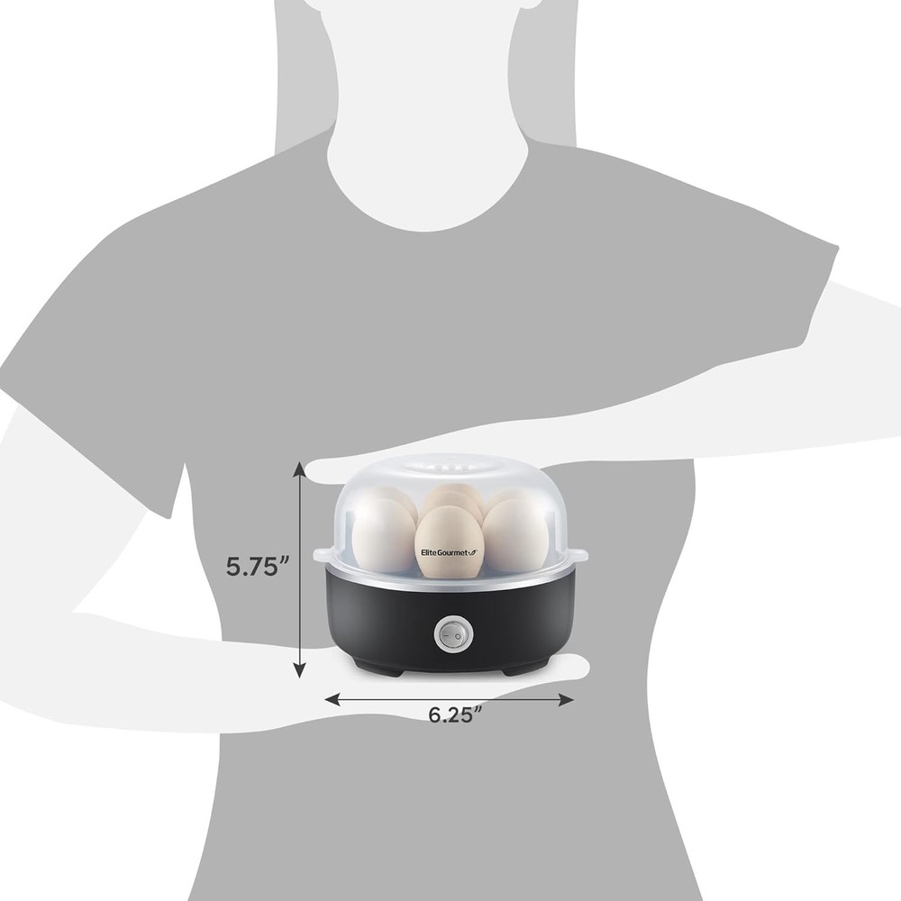 Perfect Egg Maker with 7-Egg Capacity - Electric, Compact & User-Friendly Design