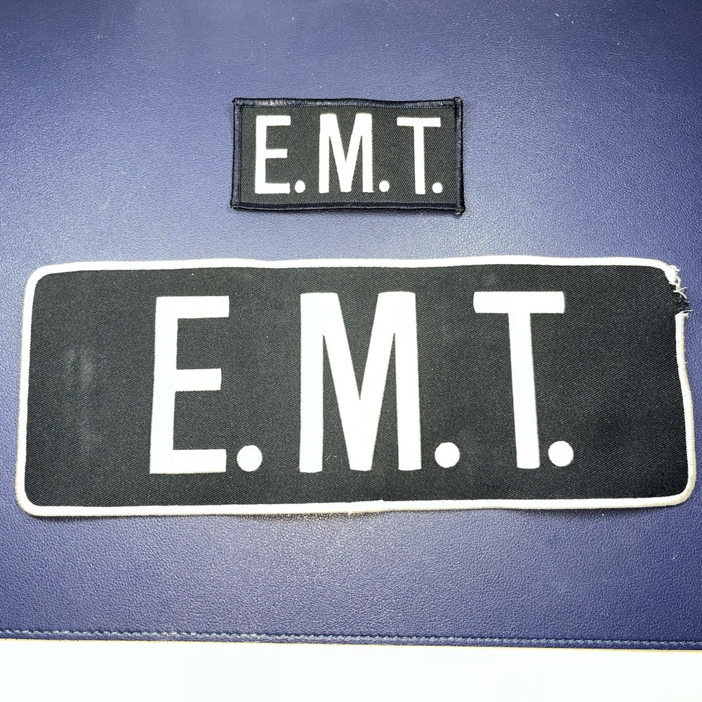 E.M.T. sew-on patch set