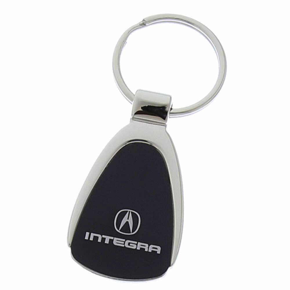 Acura Integra Tear Drop Key Ring (Black)