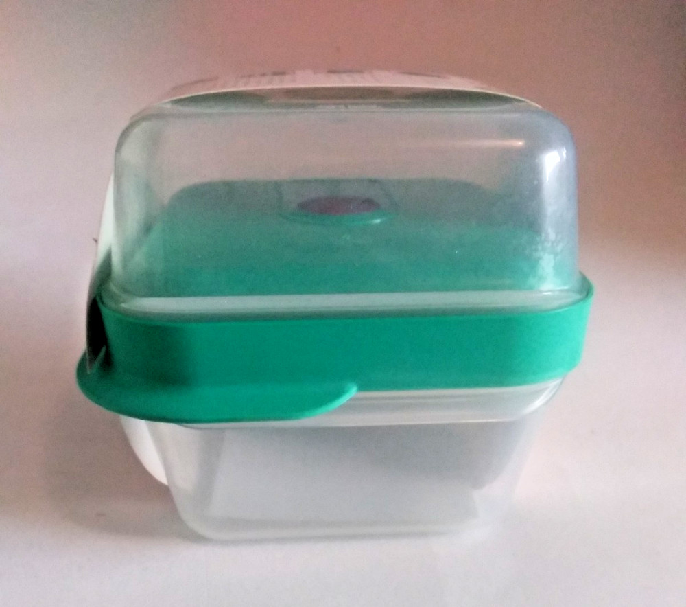 T-Fal Two Container Lunch Set Green Trim