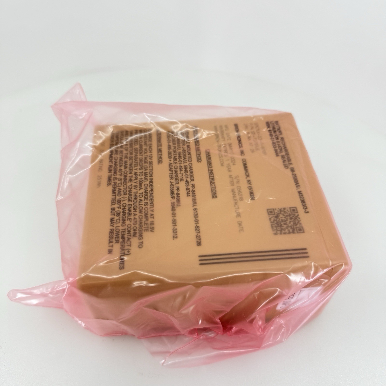 Bren-Tronics BB-2590A/U 7.5 Ah, Rechargeable Lithium-Ion Battery, 251 Wh