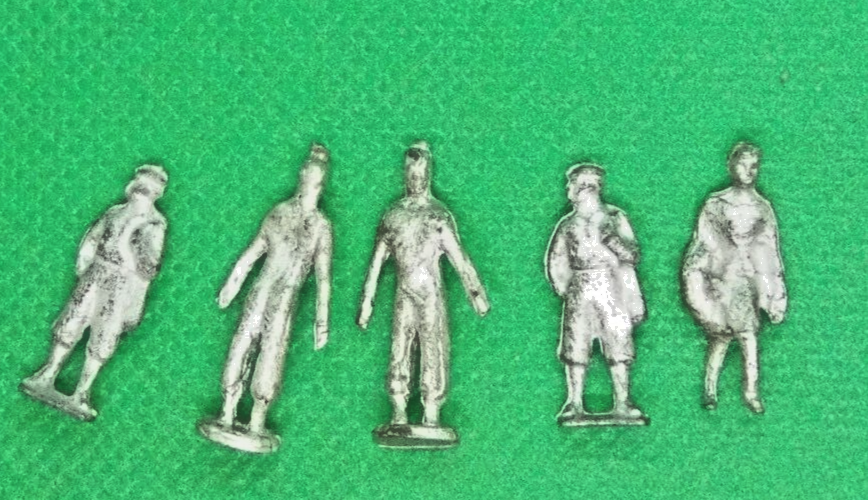 Digital Roundhouse HO Figures, pkg. 10 - Details Below