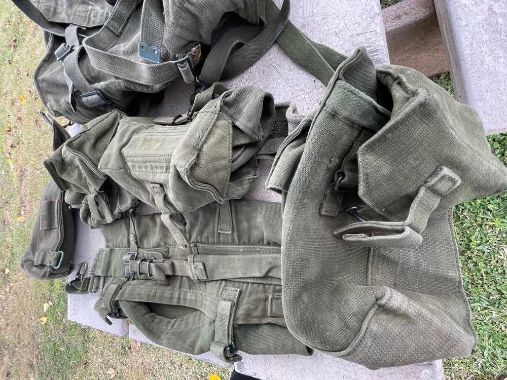 British Military Canvas Rucksack