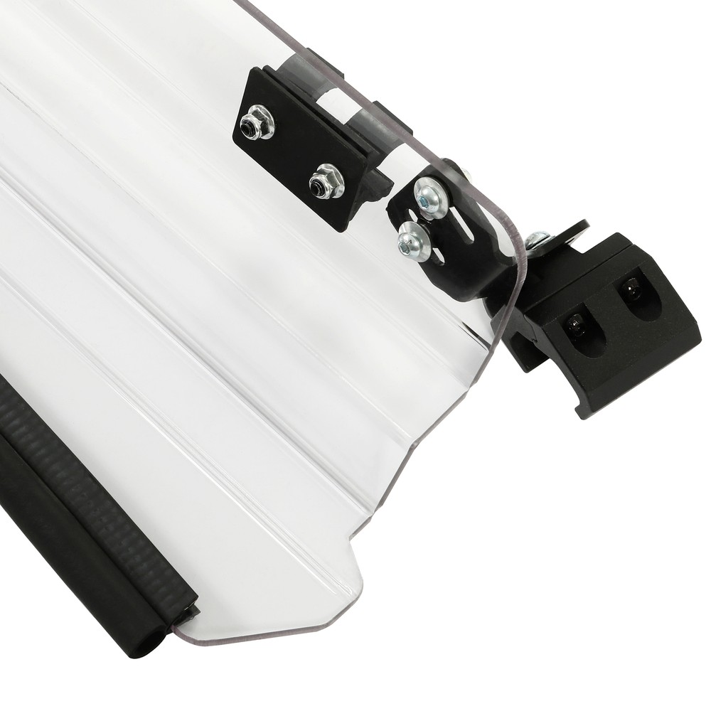 For CFMOTO UForce 1000 2019 - 2023 Vented Full Clear Flip Windshield Front