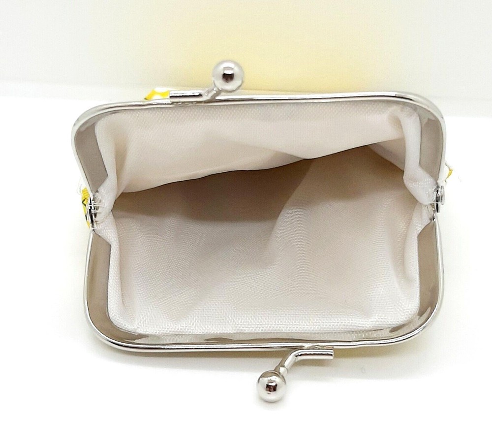 RYO Cloth Yellow Background Flowered Vinyl Lined King Size Cigarette Pack Case