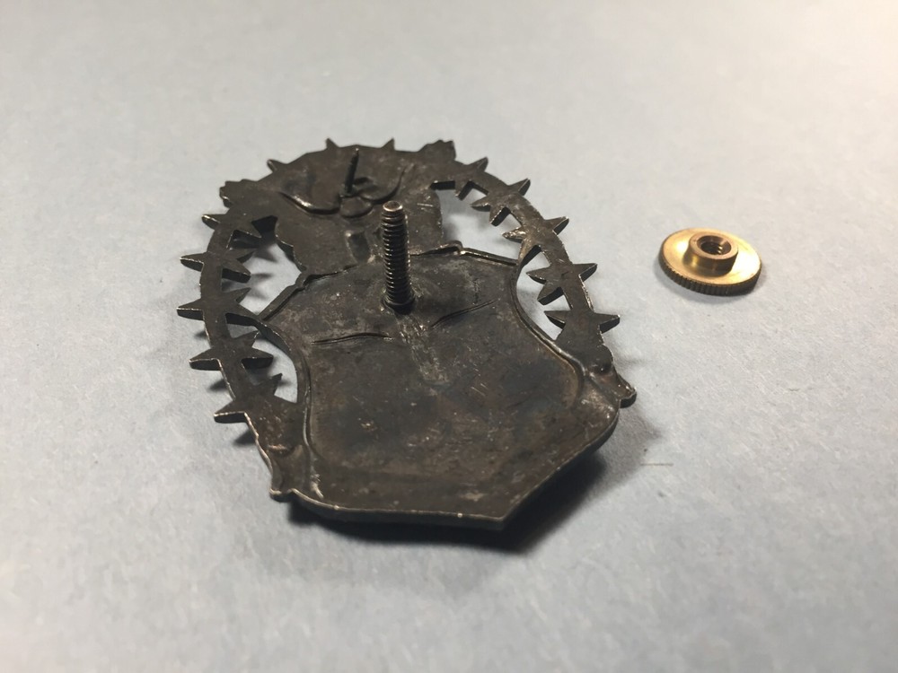 USAF - ROTC Hat Badge Metal, screw back