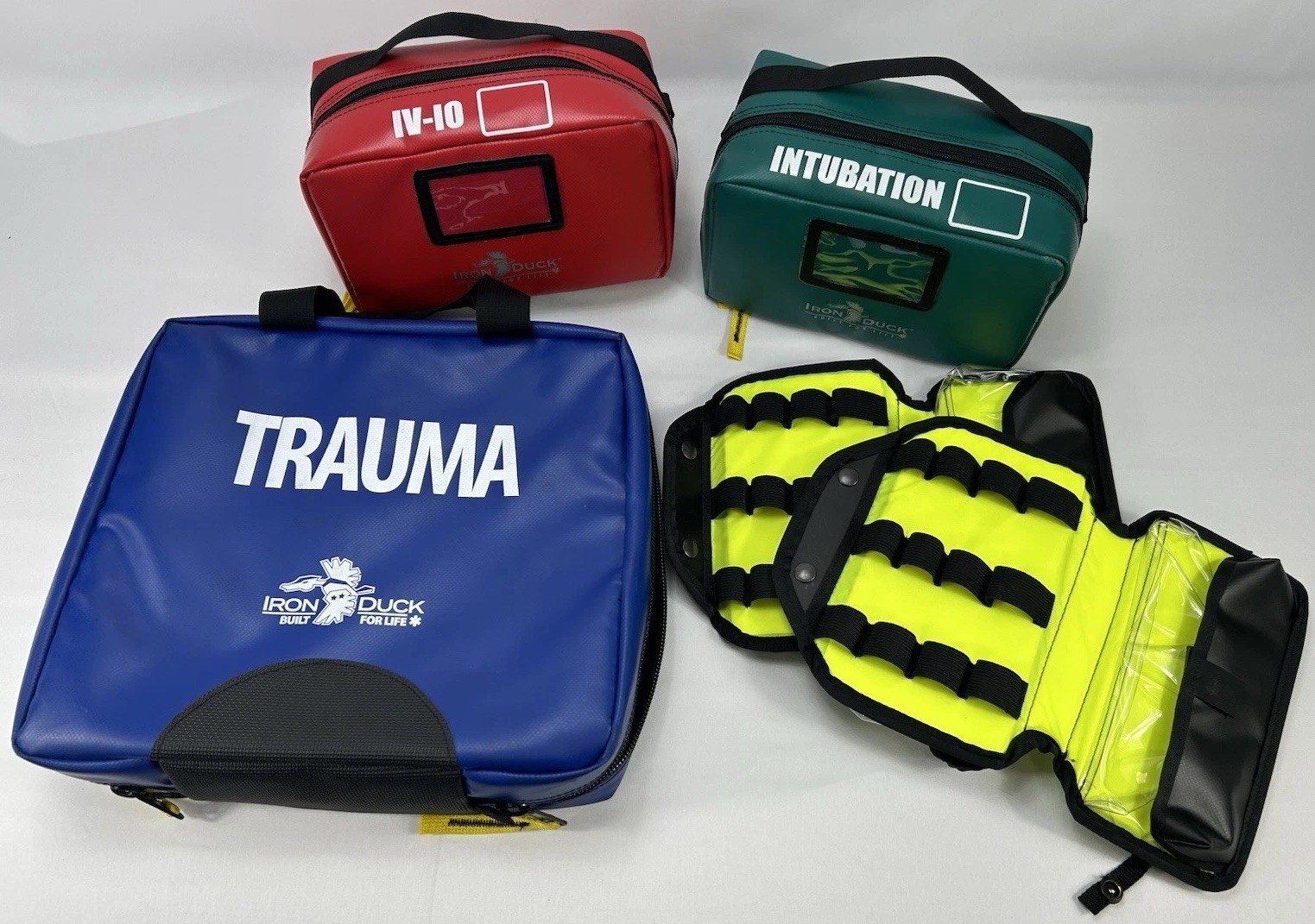 Iron Duck ALS Rolling Backpack!! First Responders EMT/EMS Medical Bag Blue