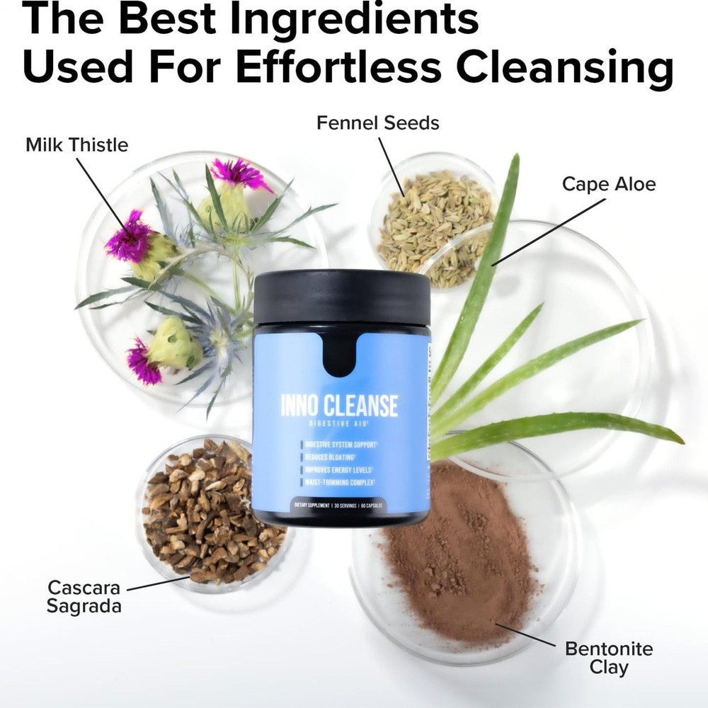 60 Tablets Trimming Complex Waist Digestive System Inno Cleanse Support & Aid