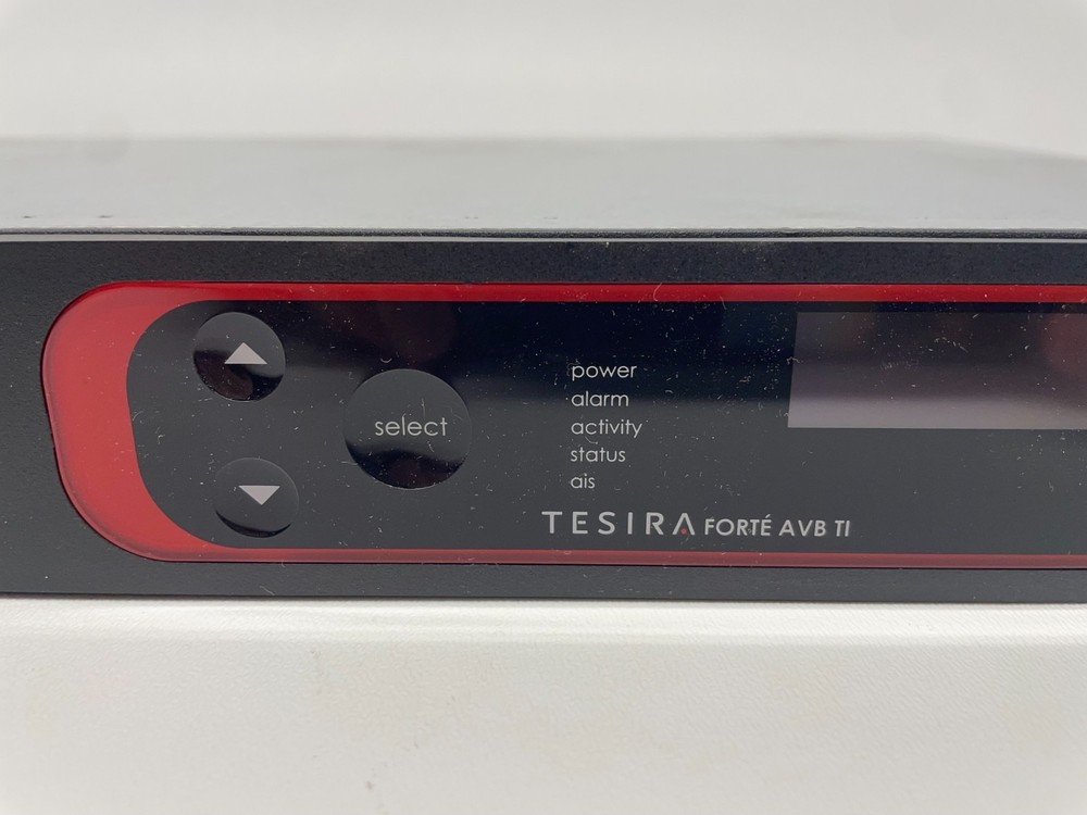 Biamp TesiraFORTE AVB TI Digital Audio Signal Processor 12-Input 8-Output