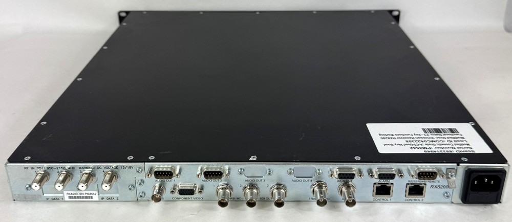 Ericsson RX 8200 Video Processor 1U Series 12