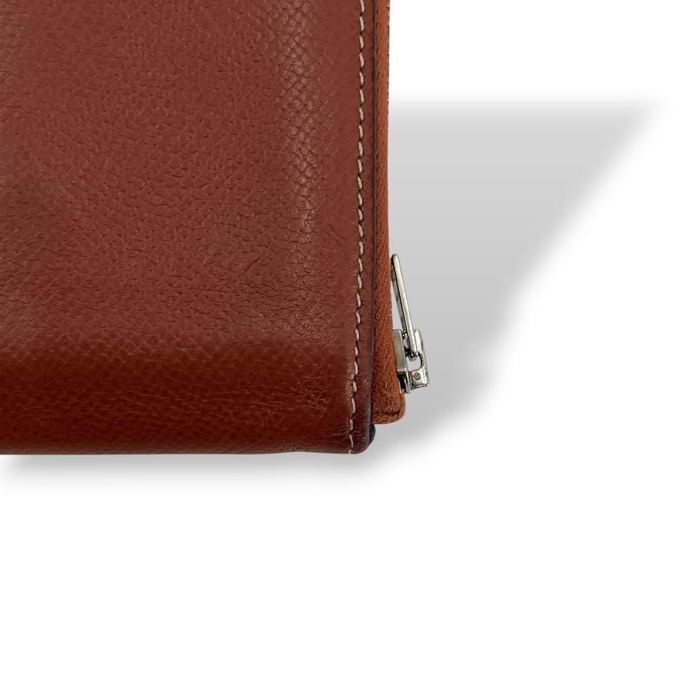 Azap Coin Case Silk In Compact Round Zip Leather