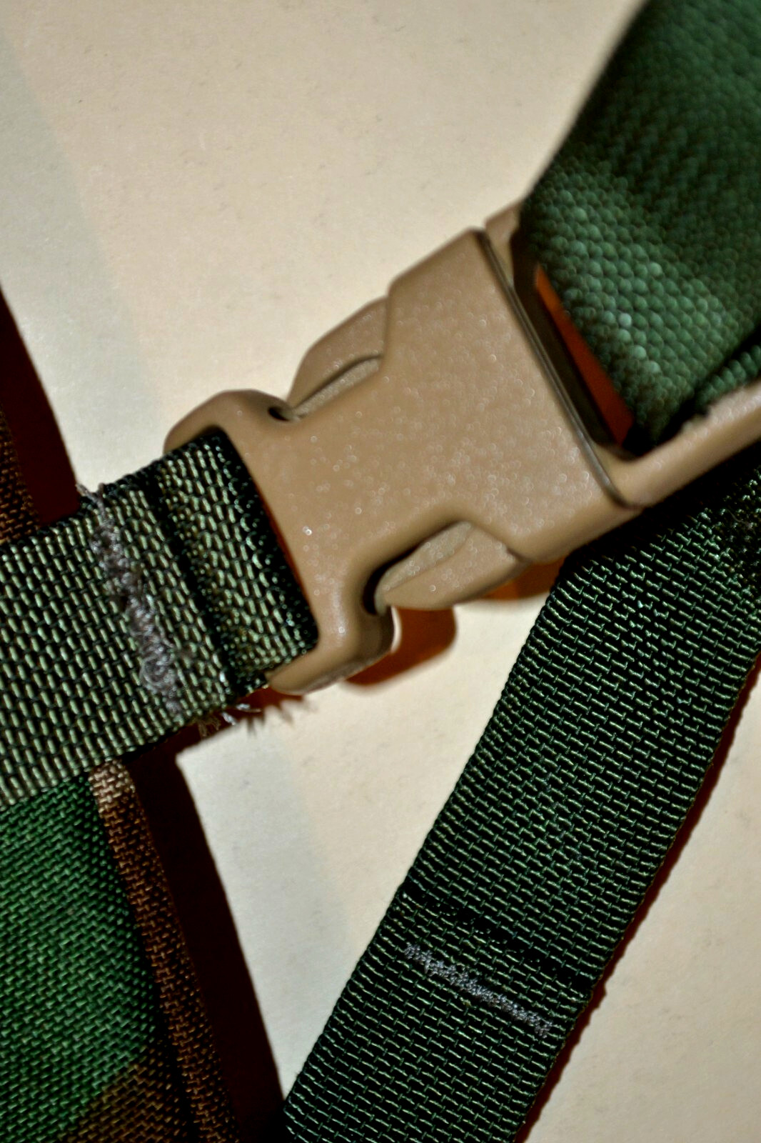 USGI MOLLE II WOODLAND BDU Camouflage Large Ruck Frame Shoulder Straps MFG -SDS