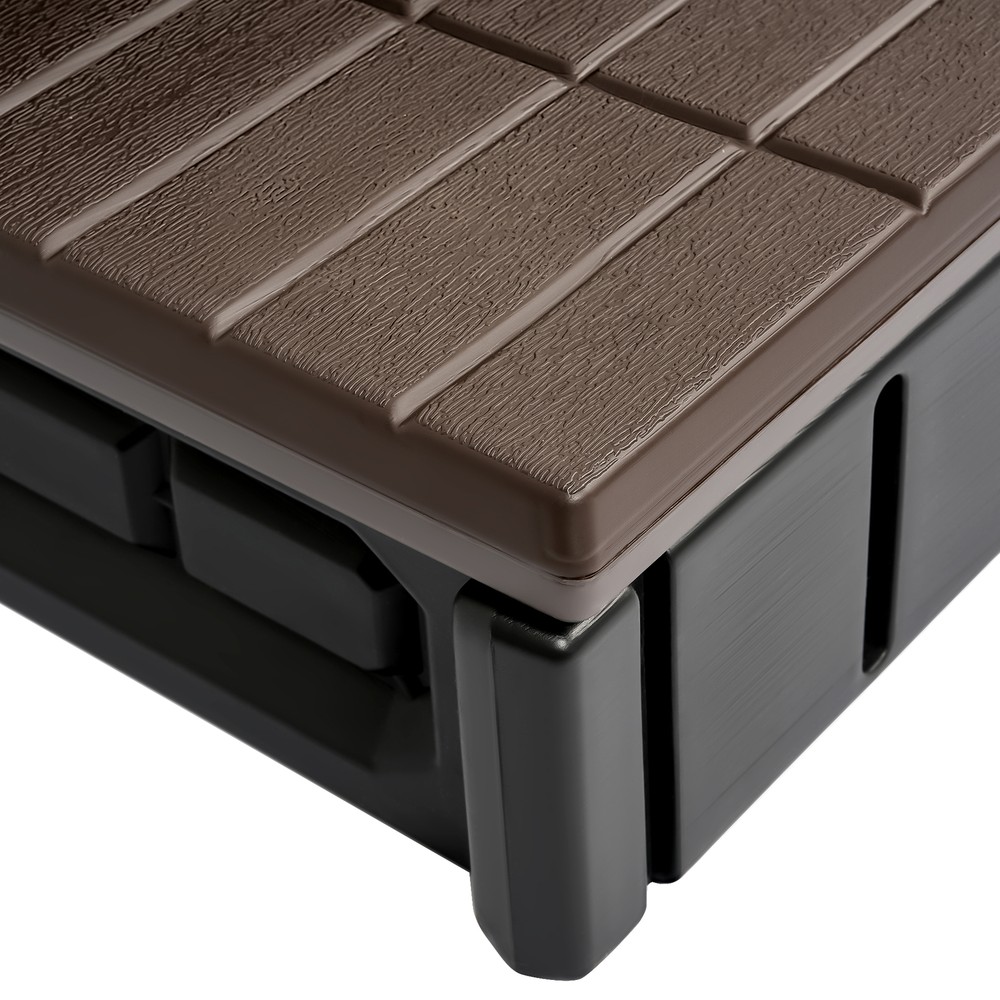 Universal 2 Slip-Resistant Spa & Hot Tub Step Compartment Spa Step with Storage