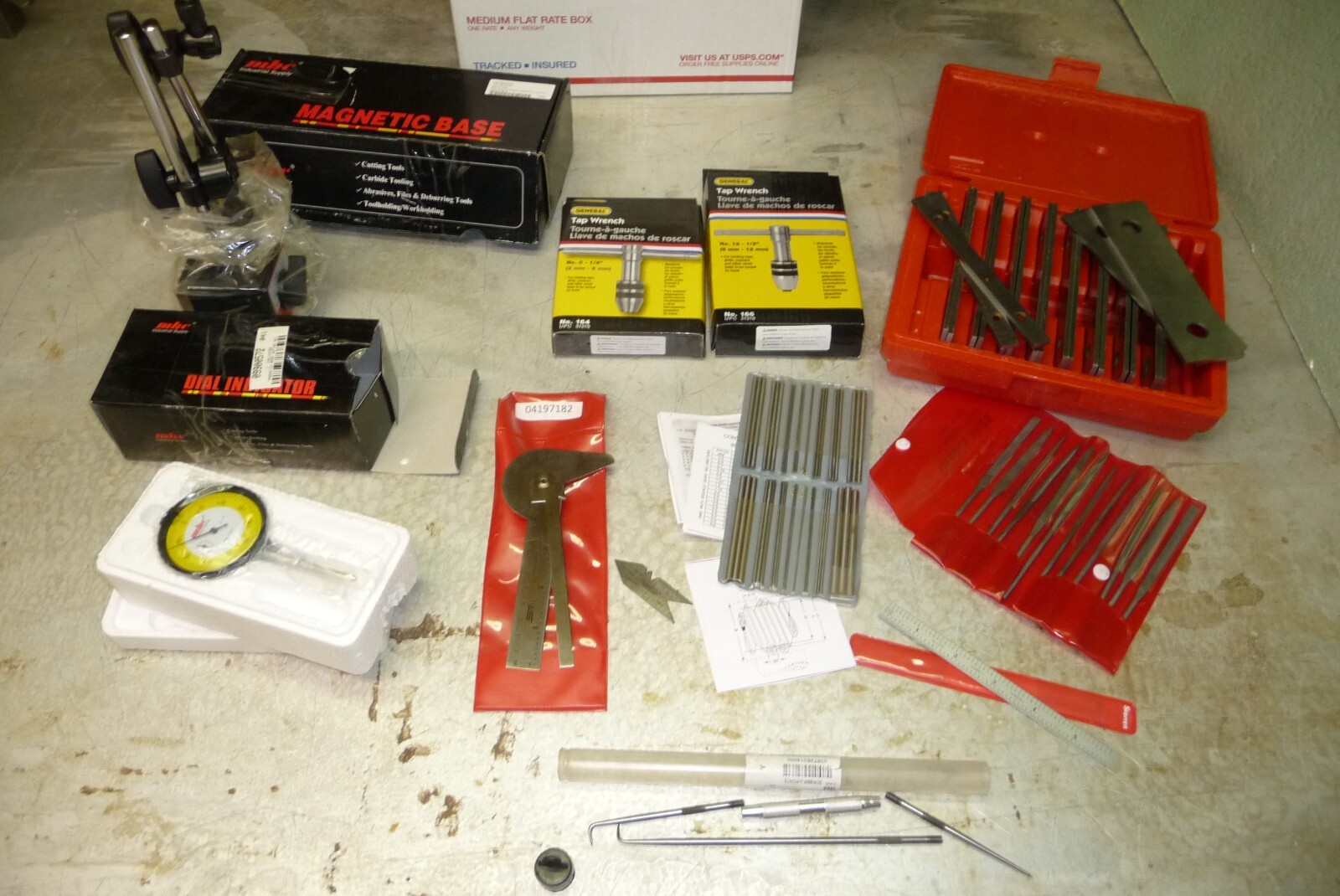 Machinist tool lot, new items
