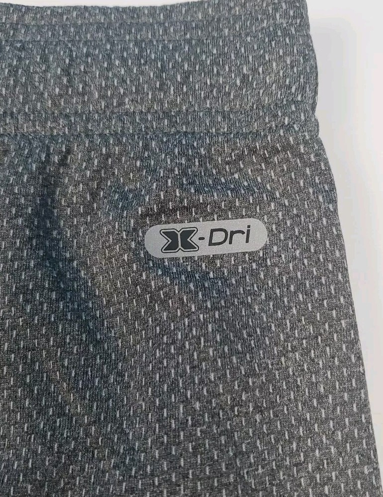 RBX Performance Active Men's Mesh Shorts Quick Dry Drawstring Dark Grey Size XXL
