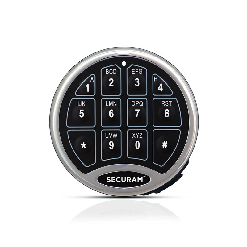 Keypad ONLY-SecuRam Safelogic Basic Electronic Keypad-Compatibility year 2017+