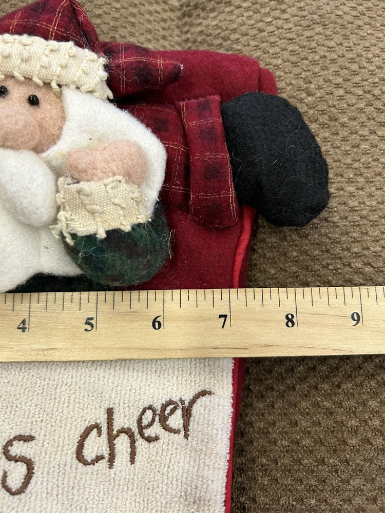 Home Interior “Christmas Cheer" Stocking