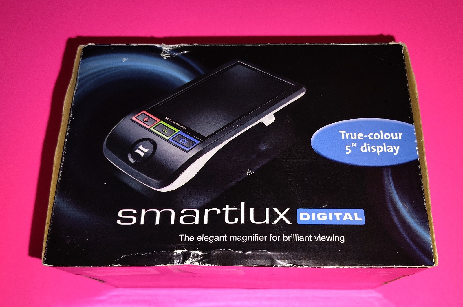ESCHENBACH SmartLux Digital Portable Magnifier Handheld HD Video 12x #16501