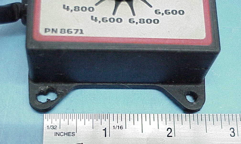 MSD RPM Module Selector Box #8671 NASCAR Xfinity 4600 TO 6800 RPM