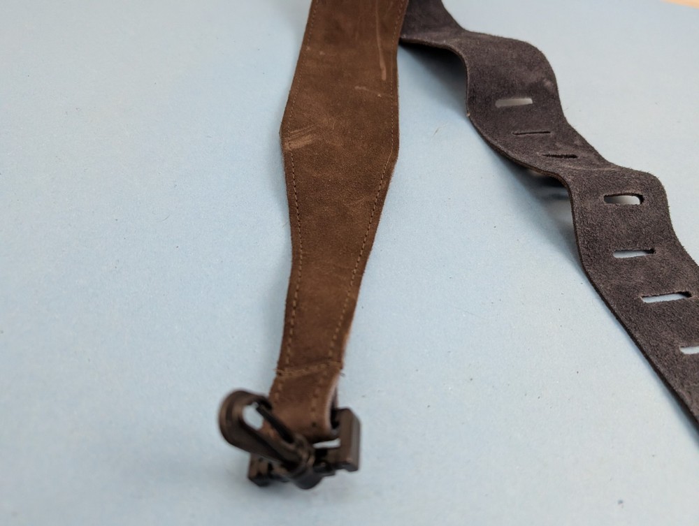 Perri's Leathers Brown Guitar Strap Canada