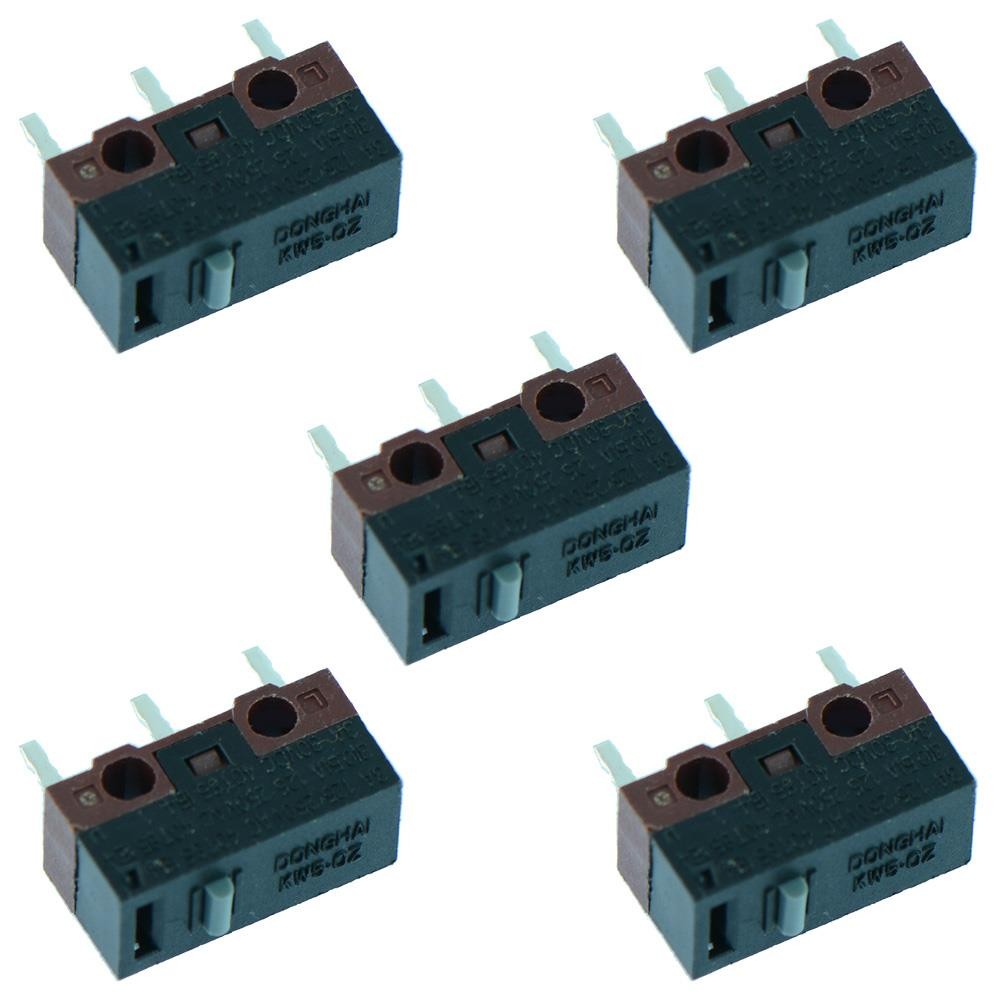 5 x Ultra Mini Push Button Microswitch SPDT Sub Miniature Micro Switch