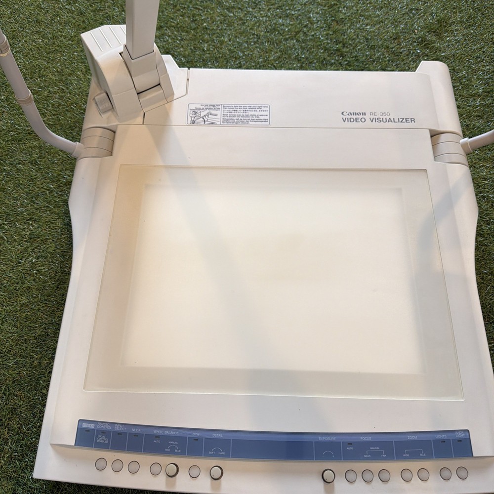 Canon RE-350 Video Visualizer Tested Working