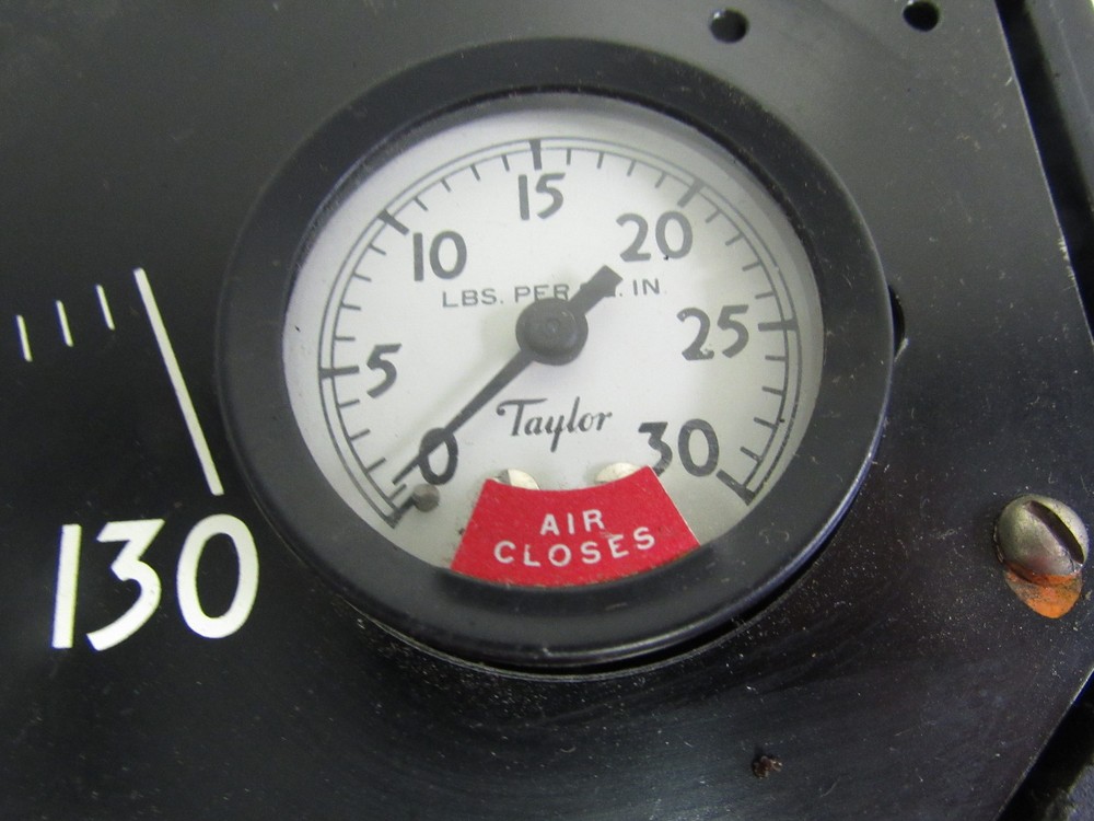 TAYLOR 49P314-25B FULSCOPE CONTROLLER 259RV 607 POINTER DATA RANGE 20-130 F*XLNT