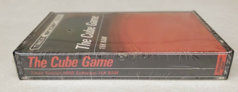 Timex Sinclair 1000 Software The Cube Game 16K Ram NOS Sealed!