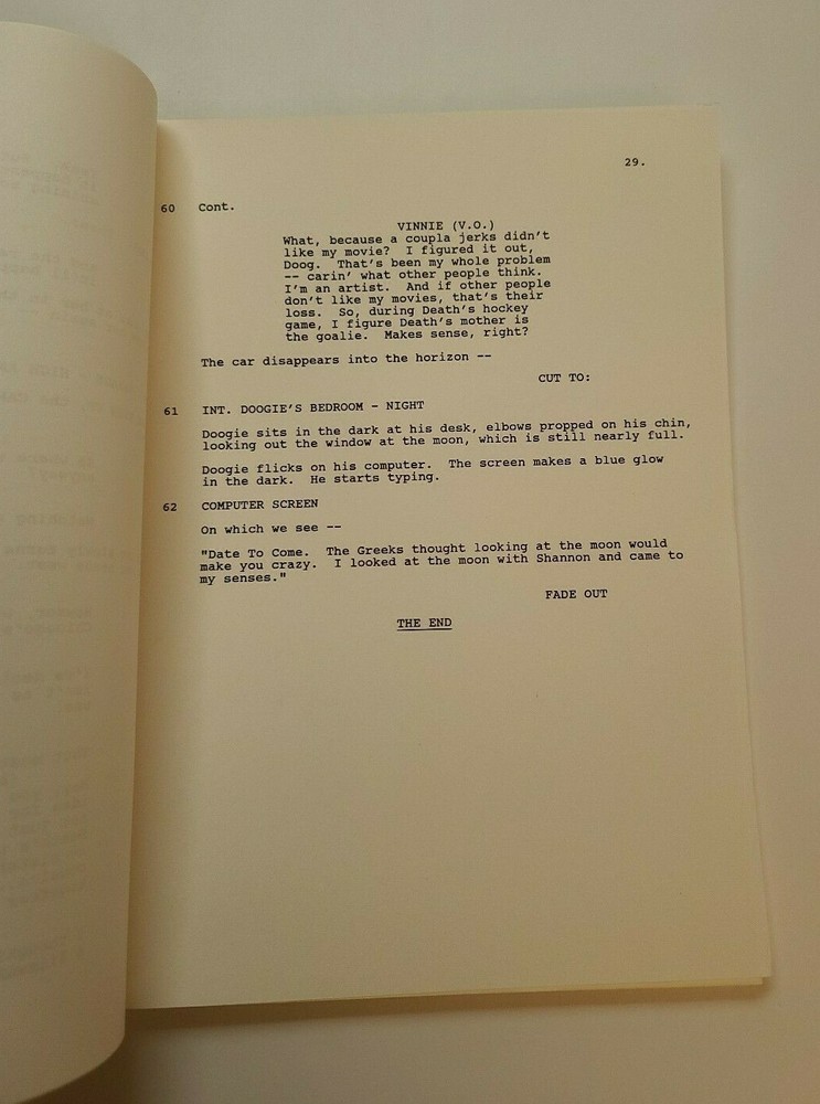 DOOGIE HOWSER, M.D. / Ellen Herman 1991 Script, Neil Patrick Harris "Doogstruck"