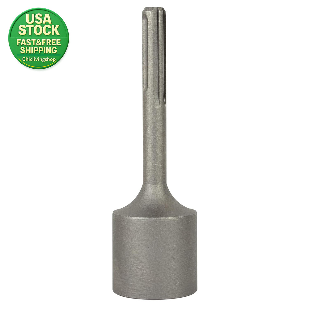 SDS Max Shank Post Driver Attachment 2 Inch Diameter for Rotary Hammer Drill