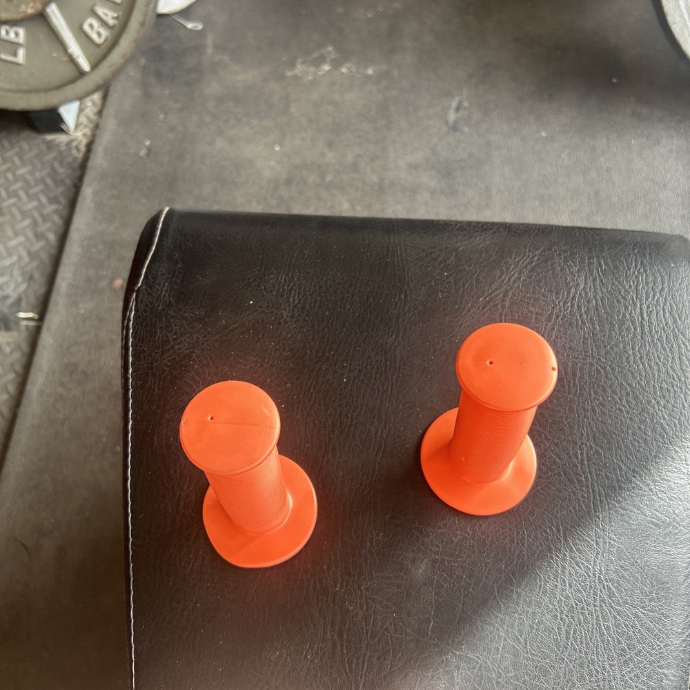 New Orange Toadstool Grips