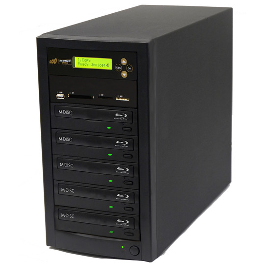 Acumen Disc 1:4 Media Mirror PLUS Duplicator Blu-Ray - Flash (SD/CF/MS/MMC/USB)