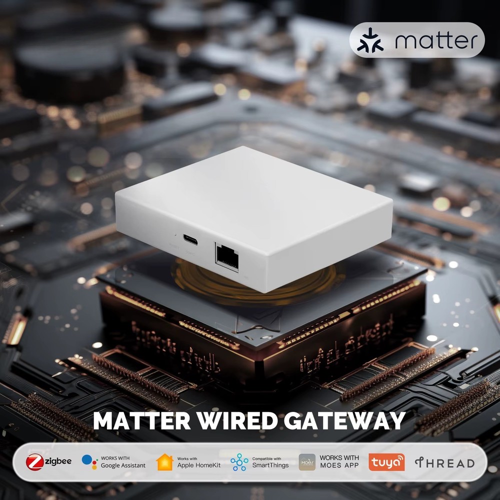 Smart Home Bridge Matter Hub Support Voice Control Homekit Smartthings Google