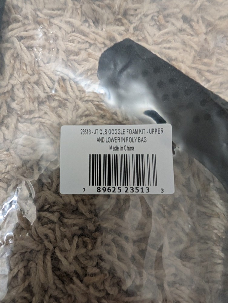 NEW Replacement Foam For JT Thin Frames Or QLS Goggle Frames. Proflex Paintball