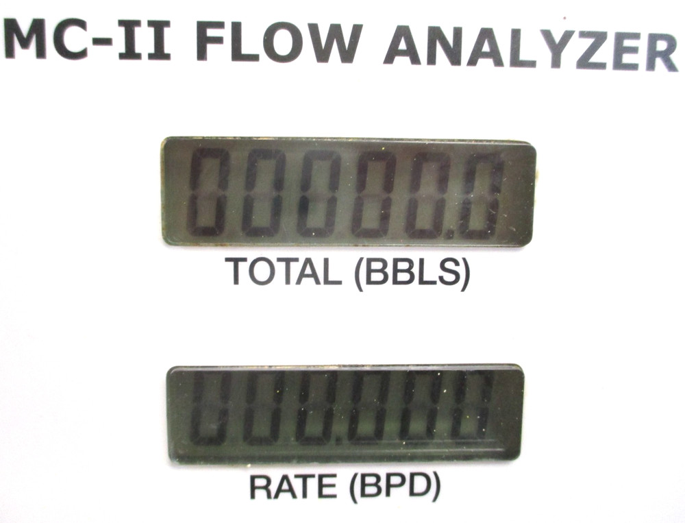 CAMERON NUFLO , MCII , FLOW ANALYZER , w/o BATTERY , SURPLUS