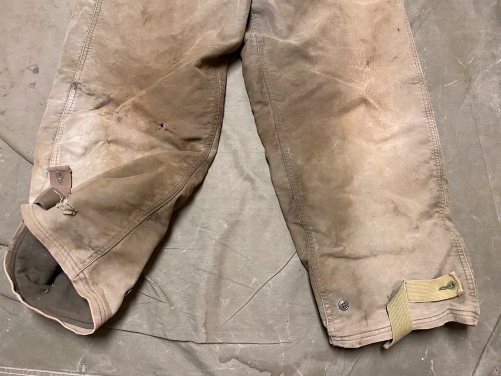 ORIGINAL WWII US NAVY COLD WEATHER WINTER OVERALLS COVERALLS BIBS-MEDIUM