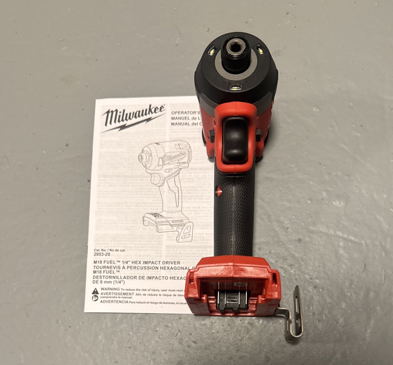 Milwaukee M18 Fuel 2953-20 Brushless Cordless 1/4" Hex Impact Driver Tool Only