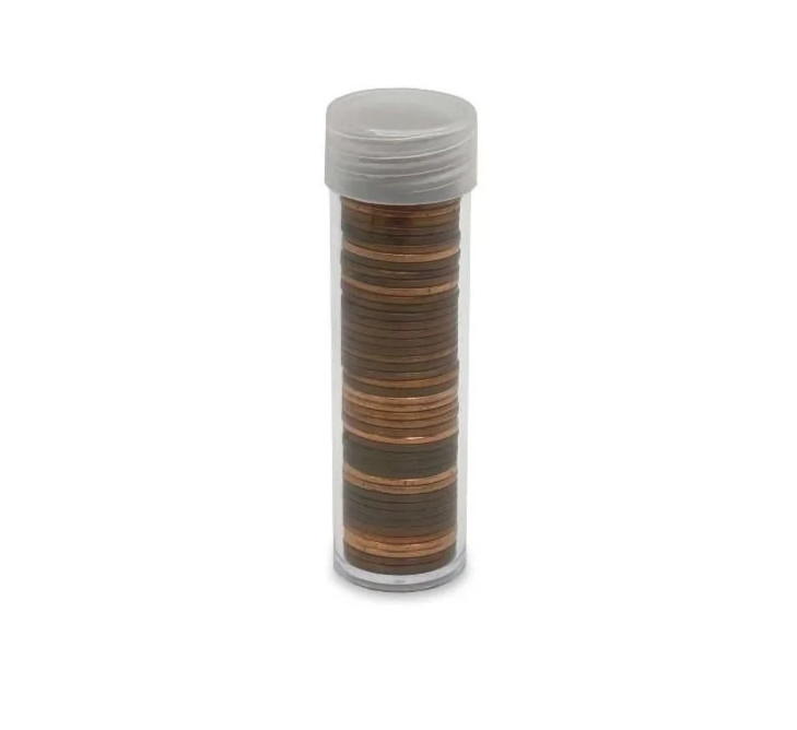 **(3) BCW Cent Coin Storage Tubes*