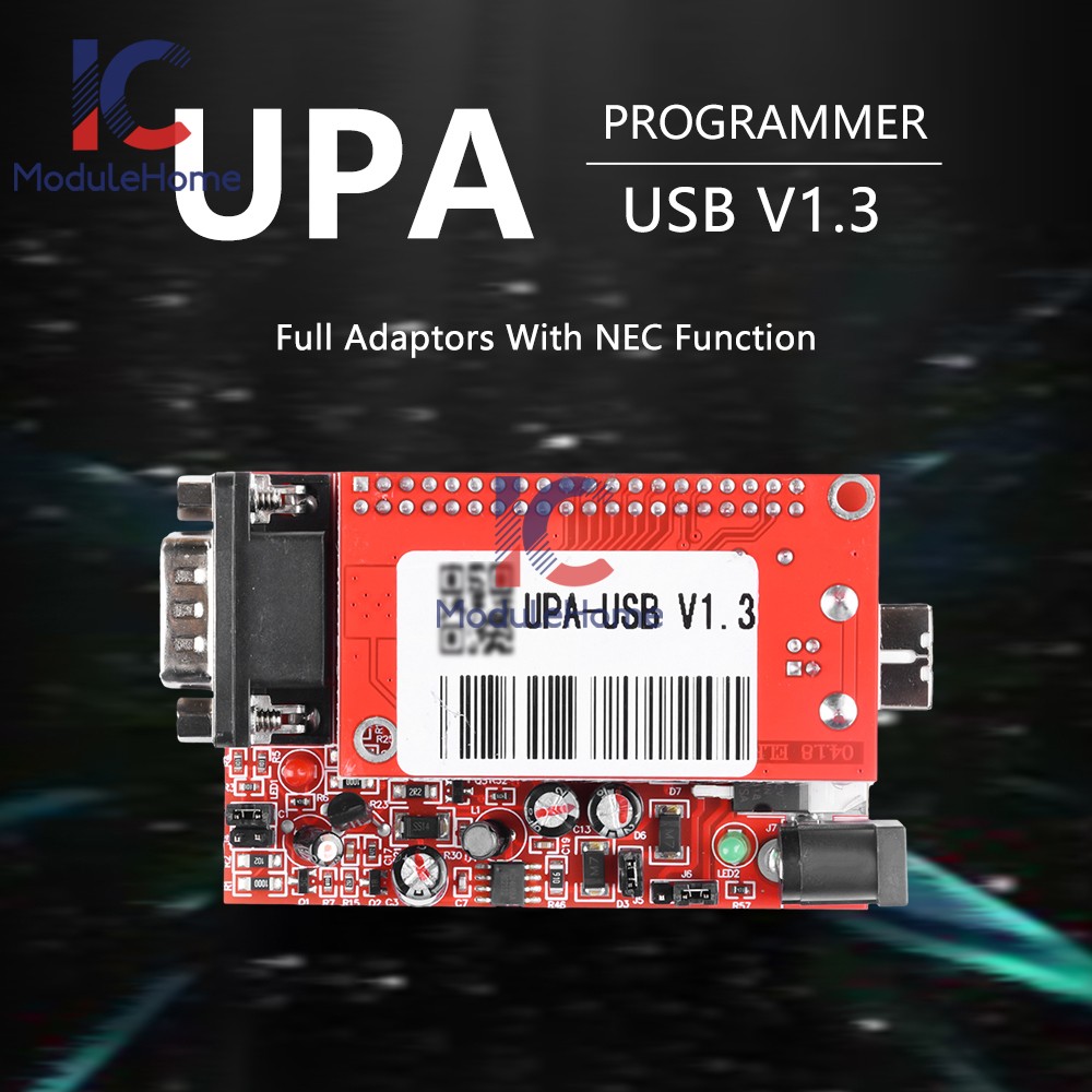 UPA USB Programmer with Full Adaptors Support NEC Function Software V1.3